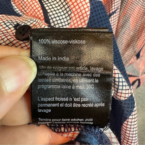 Masai Clothing Multicolor IDEQA Button Up Blouse - Picture 9 of 13